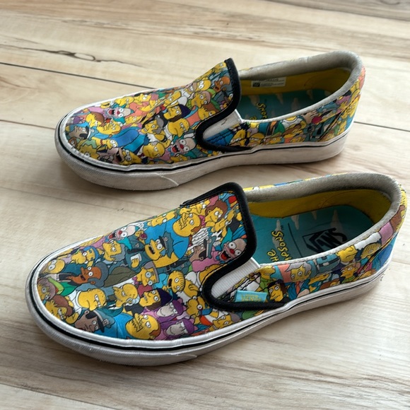 Vans Slip On The Simpsons Shoes. Unisex Mens 5.5 and Womens Size 7. - Picture 3 of 8